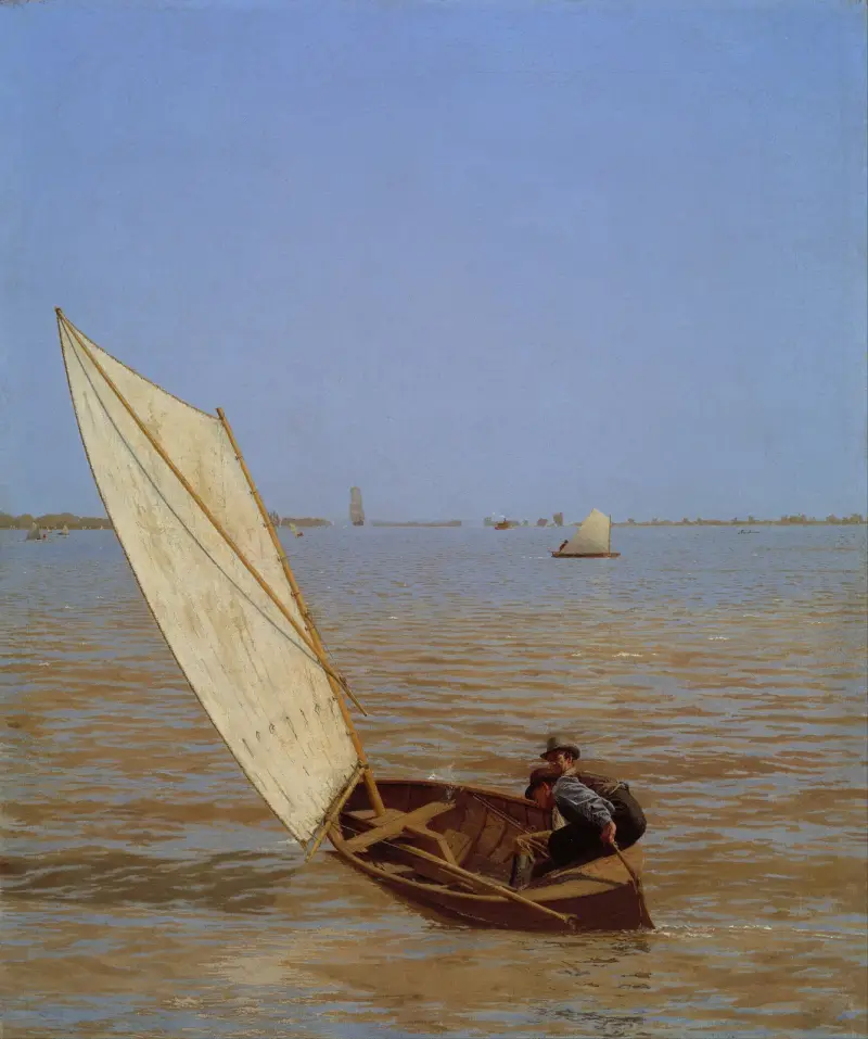 Wyprawa na łyskę, Thomas Eakins