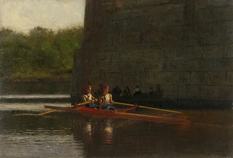 Die Ruderer (Die Schreiber-Brüder) von Thomas Eakins