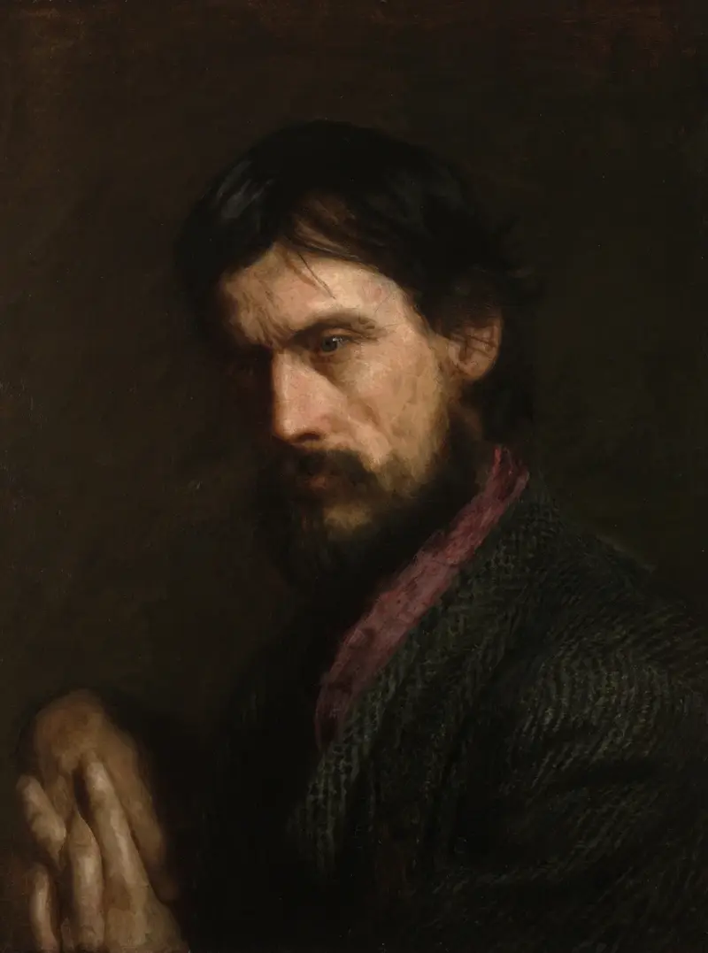 Der Veteran (Porträt von George Reynolds) von Thomas Eakins