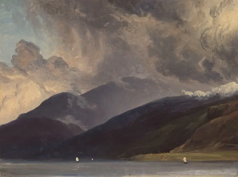 Von Balestrand am Sognefjord von Thomas Fearnley