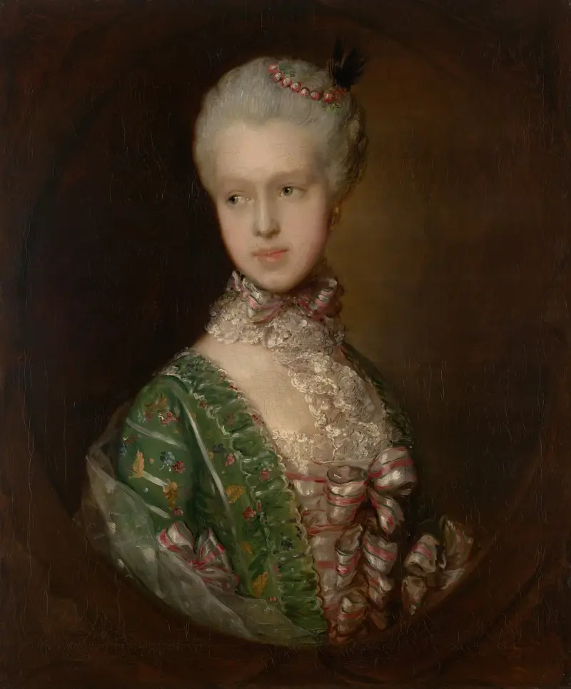 Elizabeth Wrottesley, später Herzogin von Grafton von Thomas Gainsborough