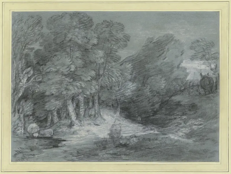 Lesní krajina, Thomas Gainsborough