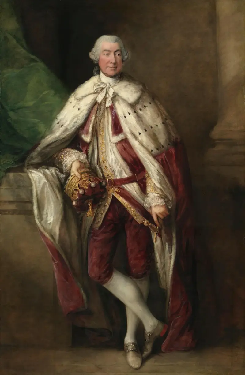 James, 8. Earl of Abercorn av Thomas Gainsborough