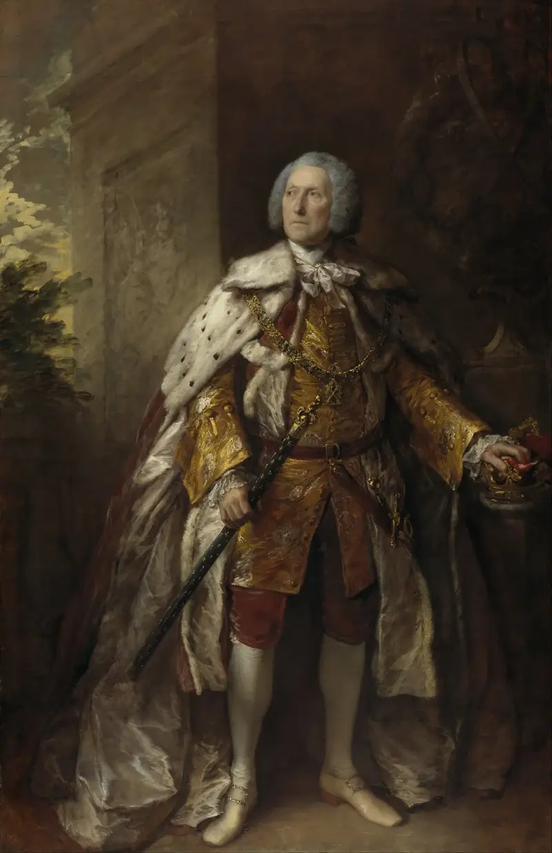 John Campbell, 4th Duke of Argyll, about 1693 – 1770. Soldier av Thomas Gainsborough
