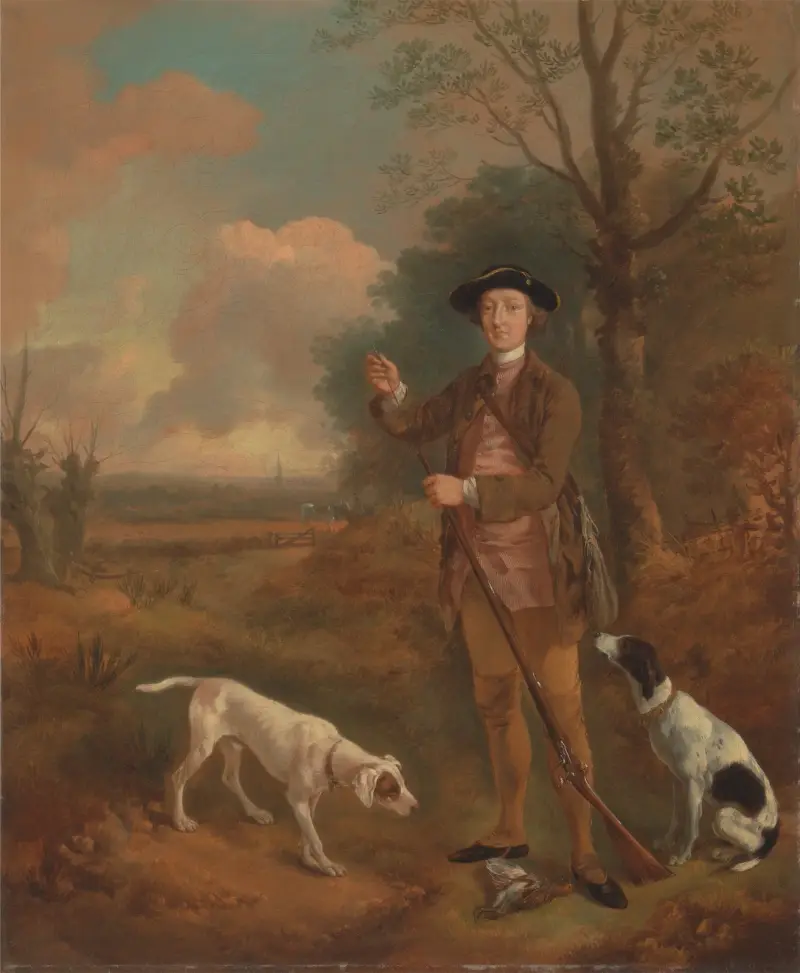 Major John Dade, of Tannington, Suffolk av Thomas Gainsborough