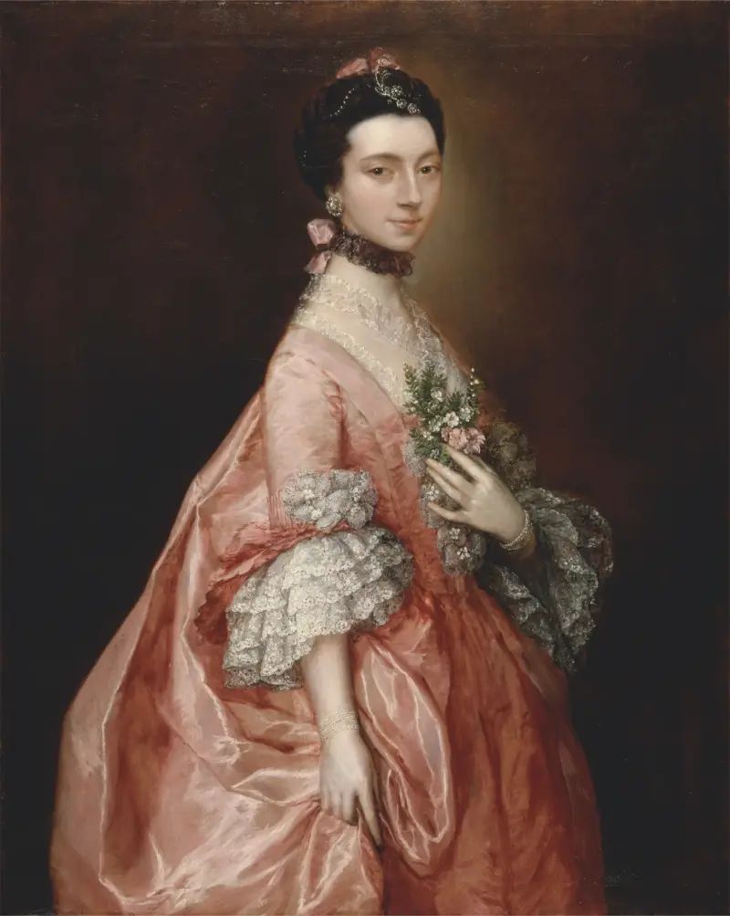 Mary Little, later Lady Carr av Thomas Gainsborough