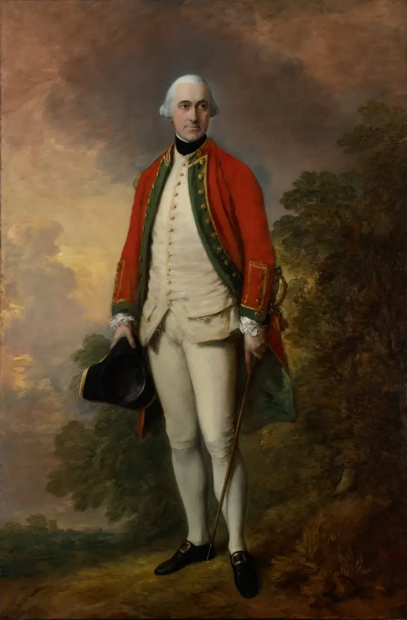 Portrait of George Pitt, First Baron Rivers av Thomas Gainsborough
