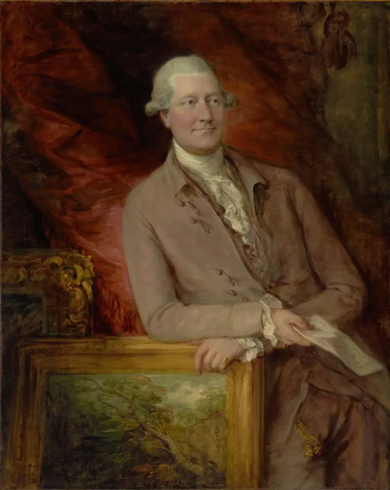 Portrait of James Christie av Thomas Gainsborough