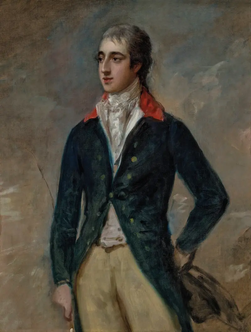 Portrait of Prince Ernest Augustus (1771-1851), later King of Hanover av Thomas Gainsborough