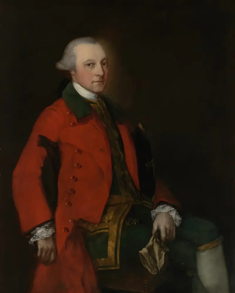 Portrait of Robert Sutton (1710-1776), of Scotton, Nottinghamshire av Thomas Gainsborough