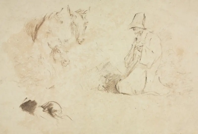 Sketches: Figures and Animals av Thomas Gainsborough
