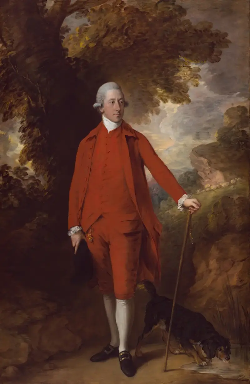 The Honorable Richard Savage Nassau De Zuylestein, M.P. av Thomas Gainsborough