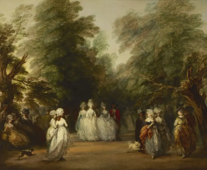 The Mall in St. James’s Park av Thomas Gainsborough