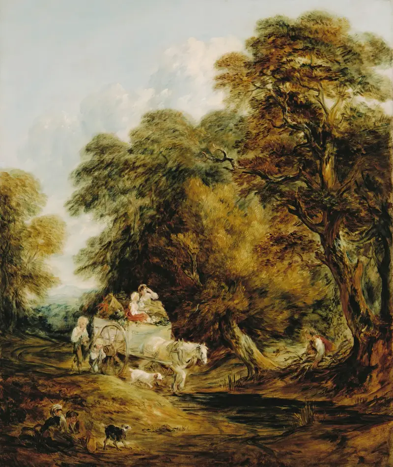 The Market Cart av Thomas Gainsborough
