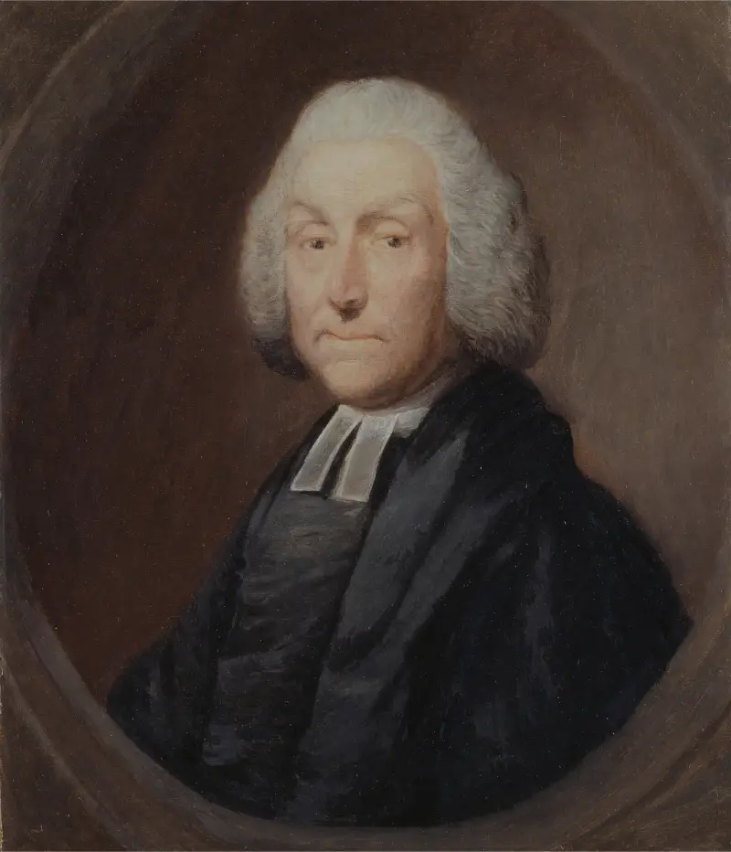 The Rev. Samuel Uvedale (1770 to 1774) av Thomas Gainsborough