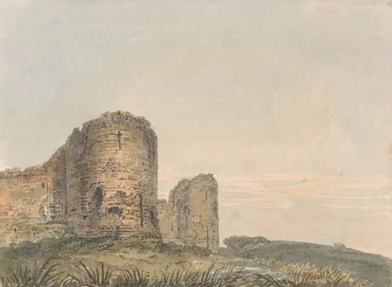 Zamek Pevensey, Sussex, Thomas Girtin