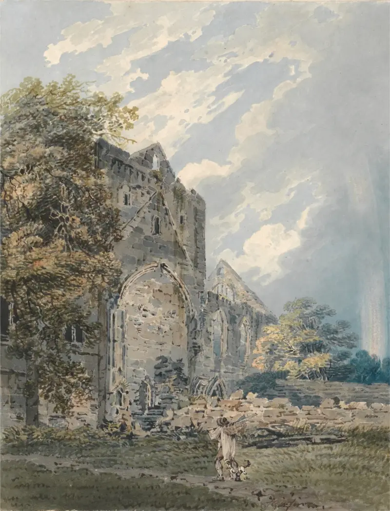 Pluscardine Abbey, Elgin, Thomas Girtin