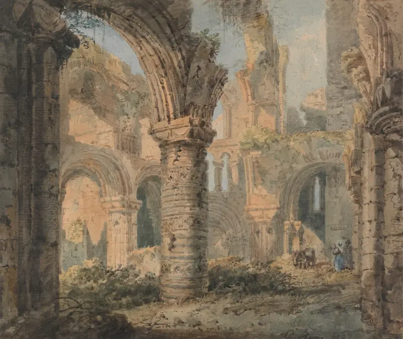 Saint Cuthbert's Holy Island von Thomas Girtin