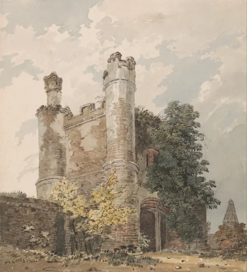 Tolleshunt-Beckingham, Essex av Thomas Girtin