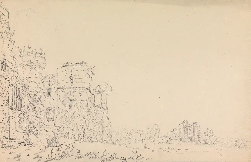 Unidentified Castle, Thomas Girtin