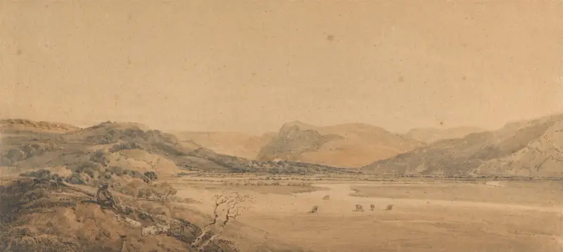 Das Tal des Conway von Thomas Girtin
