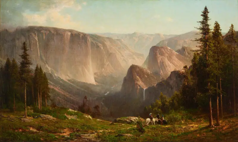 Yosemite, 1871, Thomas Hill