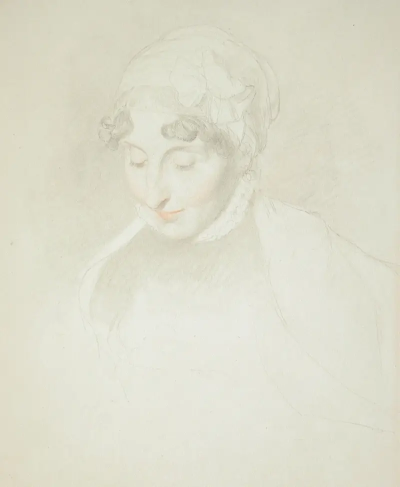 Porträtt av en dam av Sir Thomas Lawrence