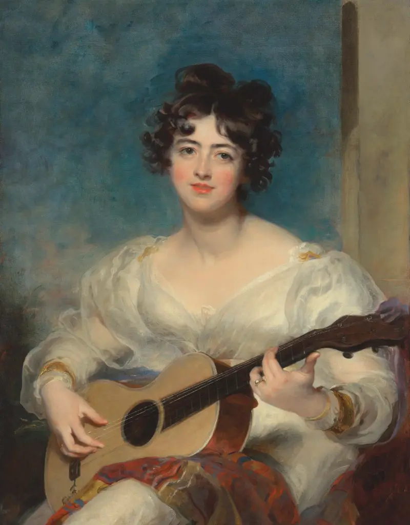 Portrait of Elizabeth Blake, Lady Wallscourt av Sir Thomas Lawrence