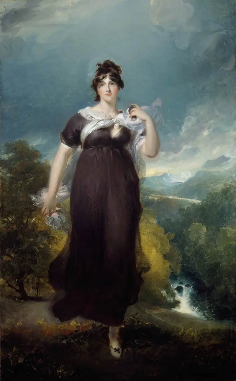 Porträt von Elizabeth, Marchioness Conyngham von Sir Thomas Lawrence