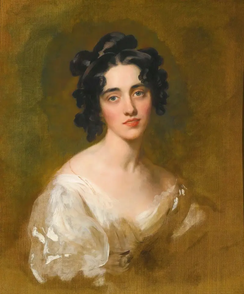 Porträtt av Lady Georgina North av Sir Thomas Lawrence