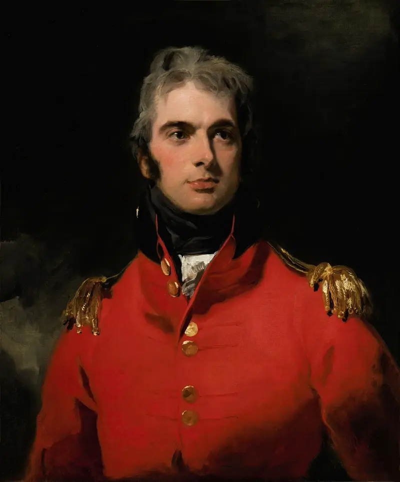 Portrait of Lieutenant-General Sir Herbert Taylor av Sir Thomas Lawrence