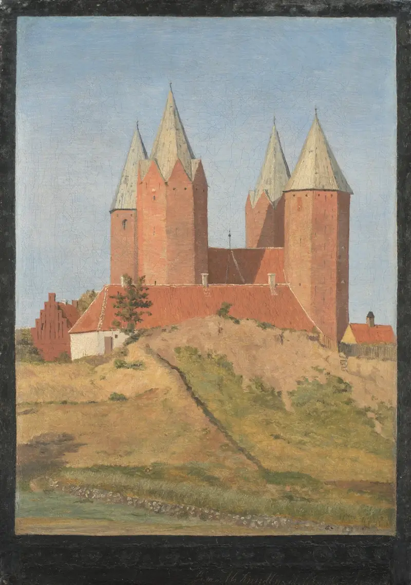 Kalundborger Kirche von Johan Thomas Lundbye