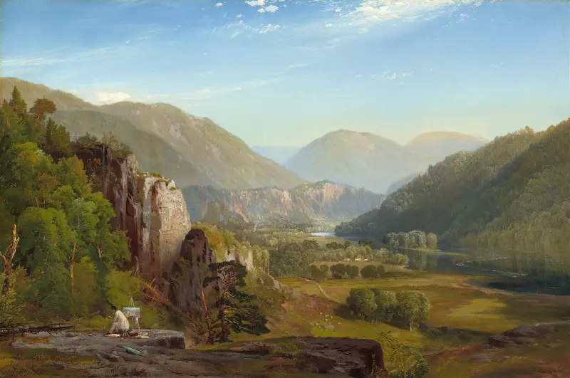 The Juniata,Evening von Thomas Moran