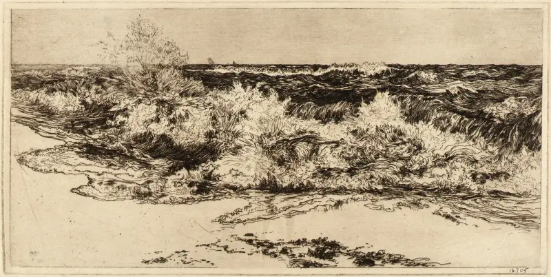 Det klingande havet av Thomas Moran