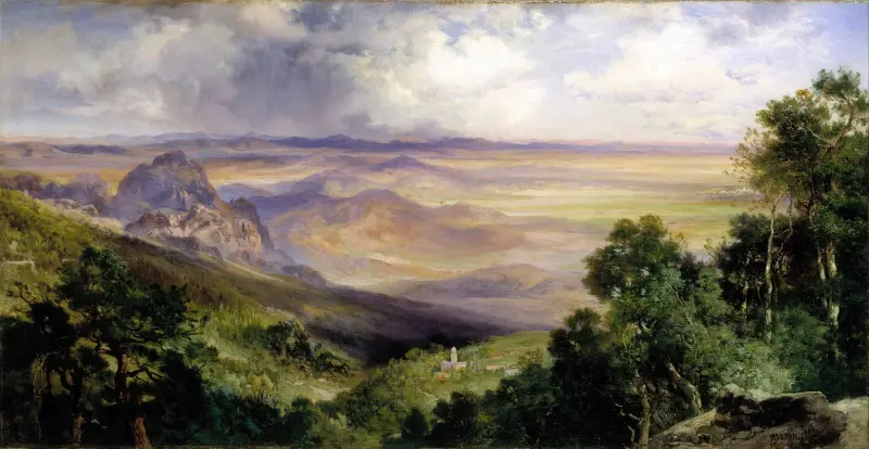 Dalen vid Cuernavaca av Thomas Moran