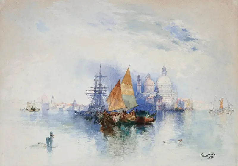 Venedig av Thomas Moran