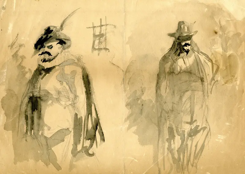2 musketörer av Thomas Nast
