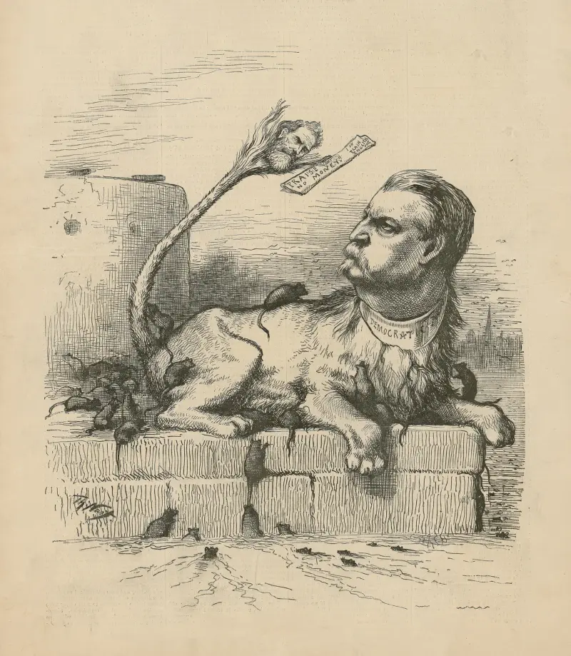 A tail praising its head av Thomas Nast
