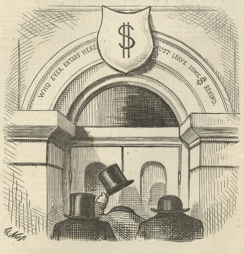 A warning to the United States Senate av Thomas Nast