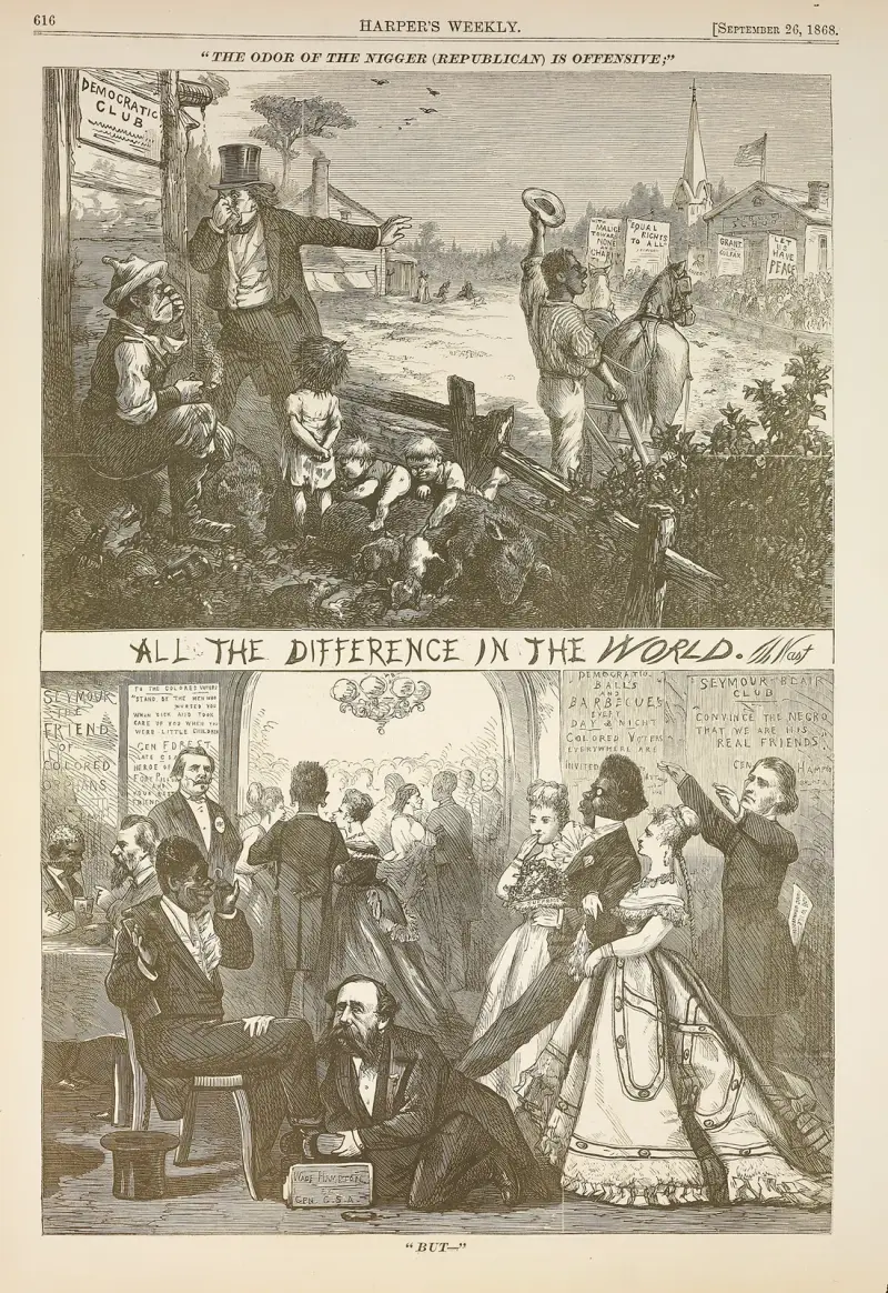 All the difference in the world von Thomas Nast