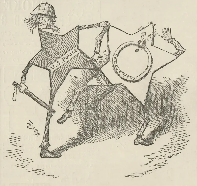 Another conjunction of stars av Thomas Nast