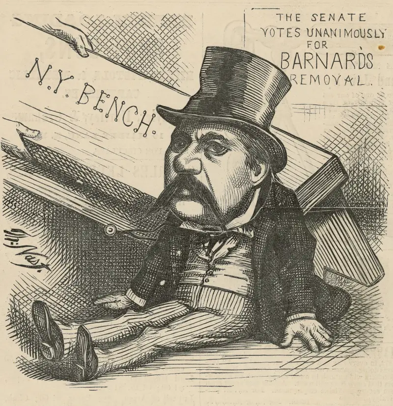 Noch ein Sturz, meine Landsleute! Der Nächste! von Thomas Nast