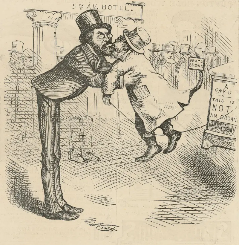 Anything to beat Grant! von Thomas Nast