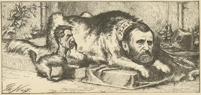 Värdighet och fräckhet av Thomas Nast