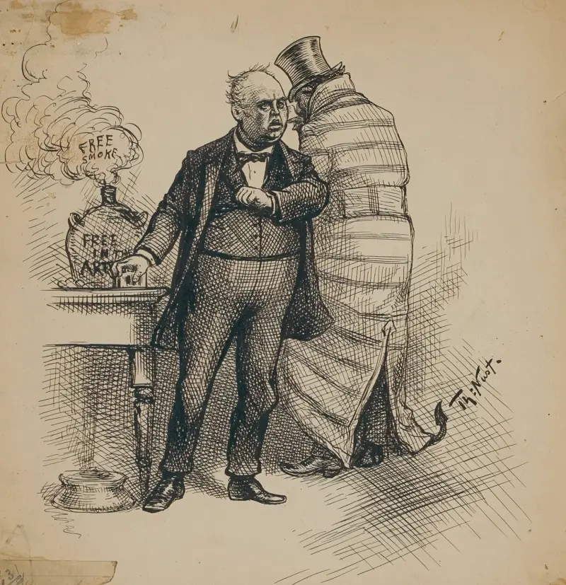 Free Smoke av Thomas Nast
