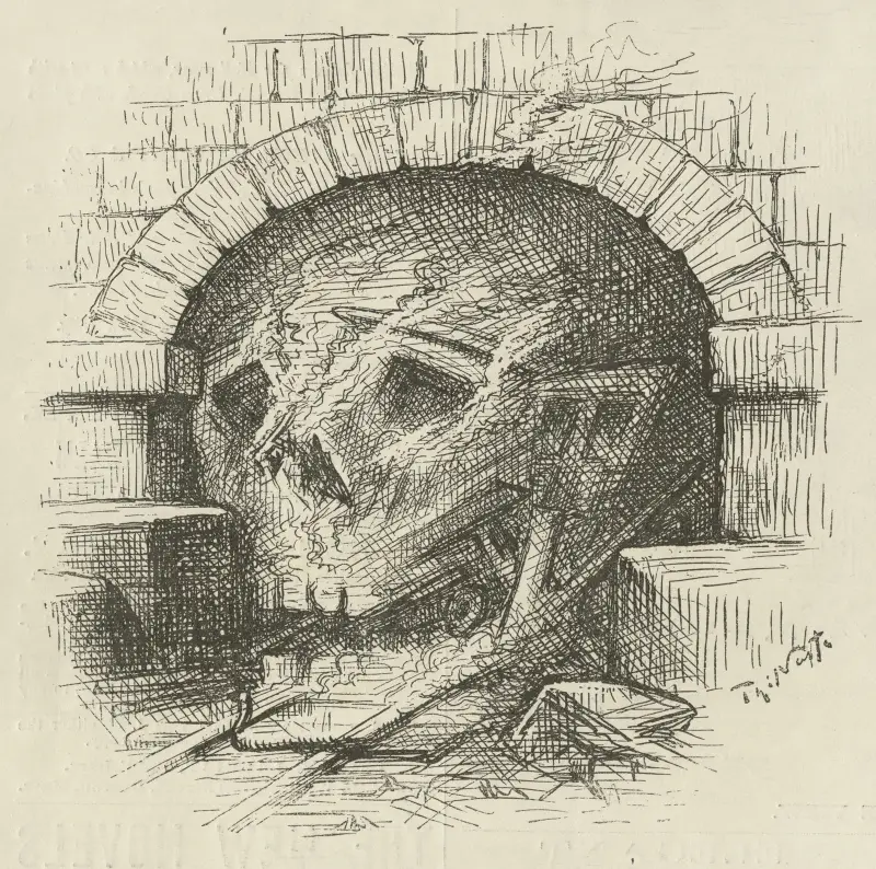 In den Rachen des Todes von Thomas Nast