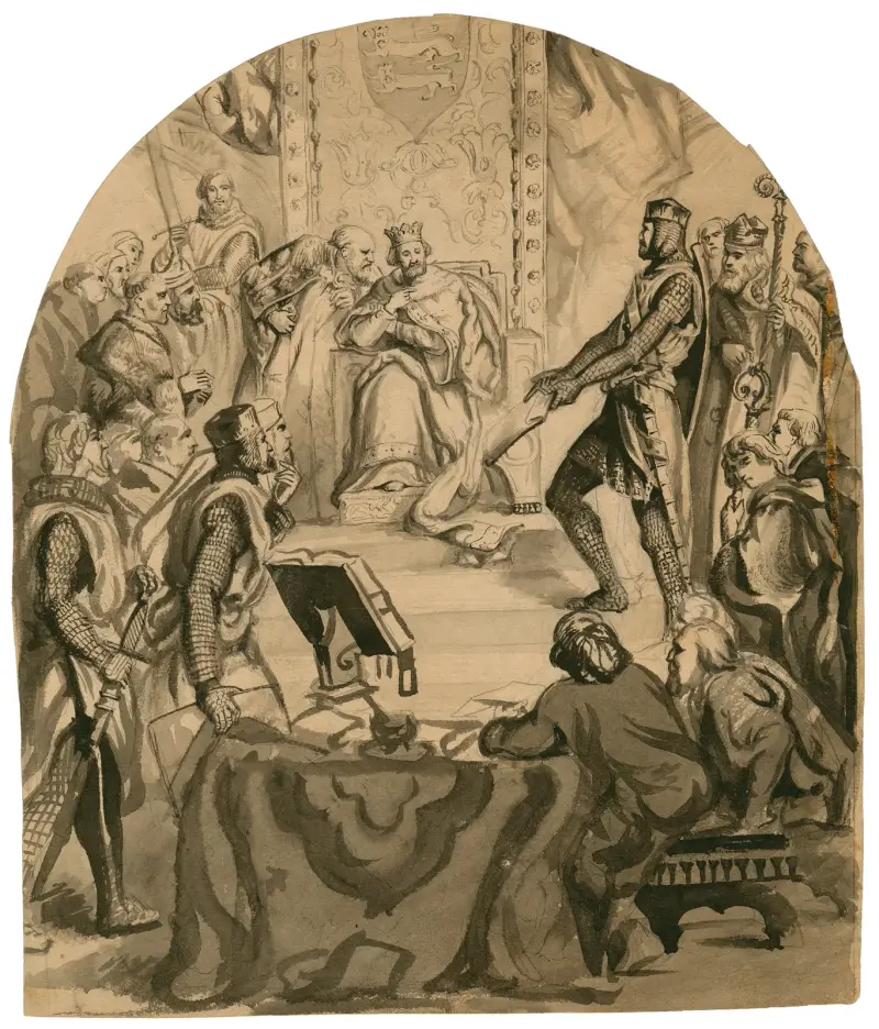 Kung John av Thomas Nast