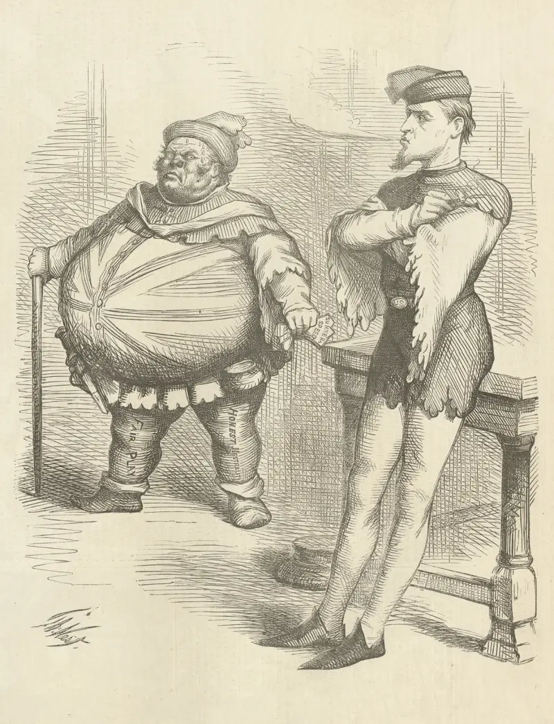 Not ‘love,’ but justice av Thomas Nast
