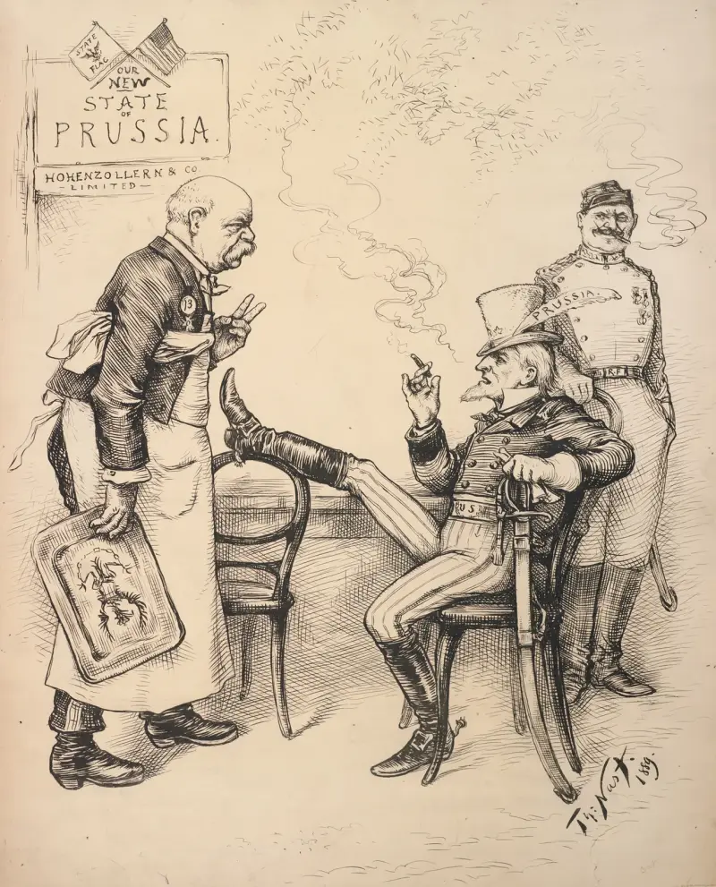 Vårt nya Preussen av Thomas Nast