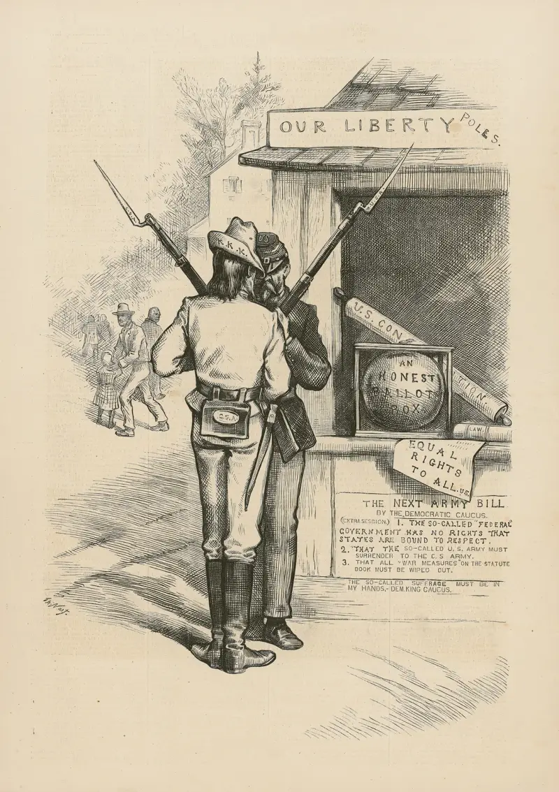 Relieving (‘Bayonet’) guard av Thomas Nast